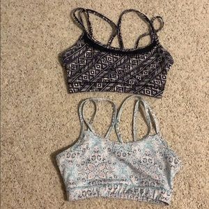 2 gaiam sports bras